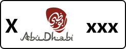 Abu Dhabi Plates