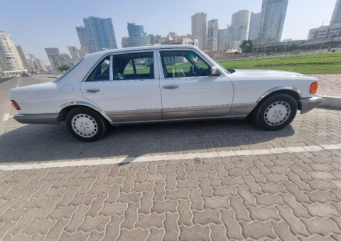Mercedes SEL560 Classic Registered at Sharjah Classic Car Club - 1/5