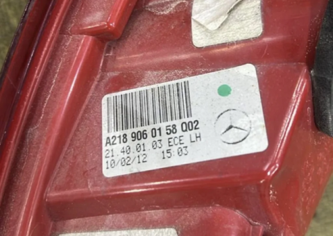 Mercedes CLS W218 Rear Lights - 3/4