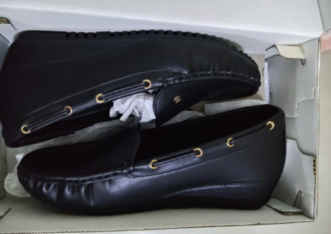 Brand New FLORABELLA Shoes – Size 38 EU, Black – AED 50 - 1/5