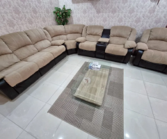 Seven-Seater Majlis with Leg Rest – Good Condition