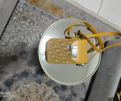 Authentic Dior Oblique Phone Pouch – Excellent Condition