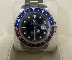 Title: Rolex GMT-Master “Pepsi” 16700 – 40mm, 1989, Original Box