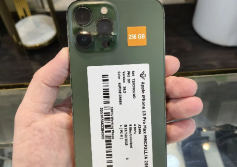 iPhone 13 Pro Max – 256GB, Green – Very Good Condition