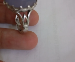 Natural Yemeni Agate & 925 Silver Ring – Premium Quality