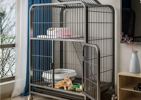 قفص قطط جديد للبيع