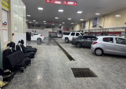 Car Wash for Sale – Prime Main Road Location in Ajman Industrial Area - 1/4