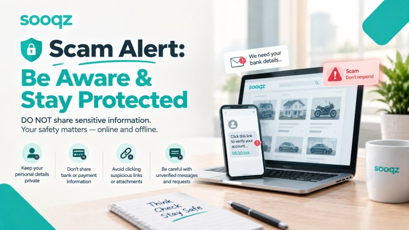 Scam Alert: DO NOT share sensitive information!