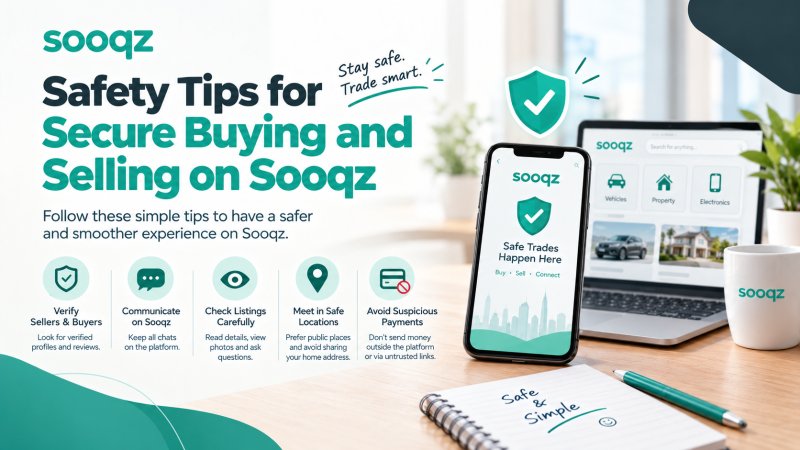 Safety Tips for Secure Buying and Selling on Sooqz