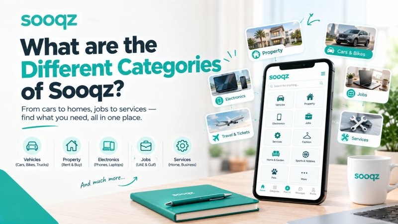 What are the different categories of Sooqz?