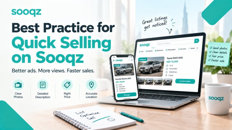 Best Practice for Quick Selling on Sooqz 